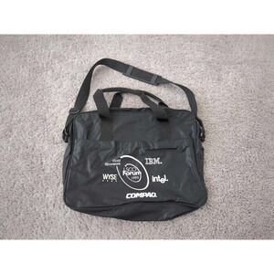 Vintage Cisco Forum 1999 Laptop Messenger Bag 15" IBM Intel Compaq Wyse Gemline